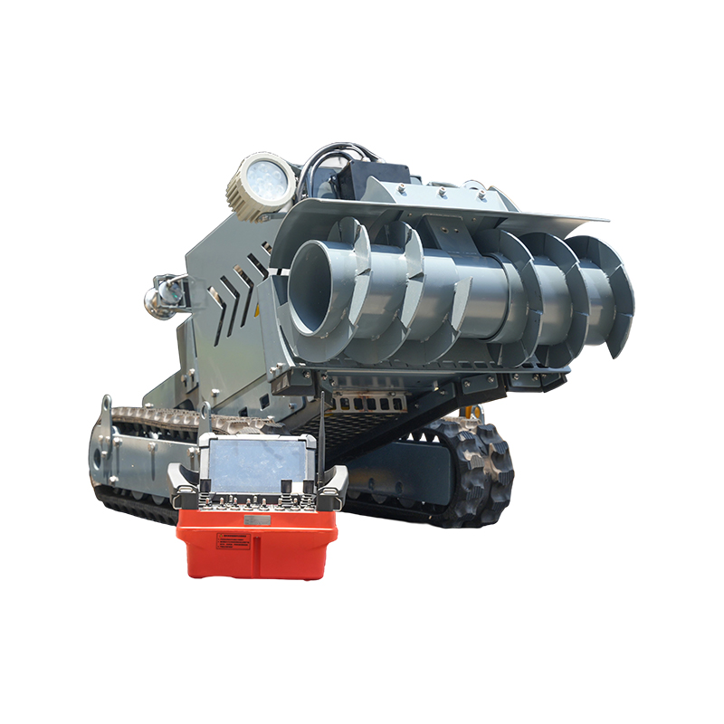 Naka-mount na dredging robot
